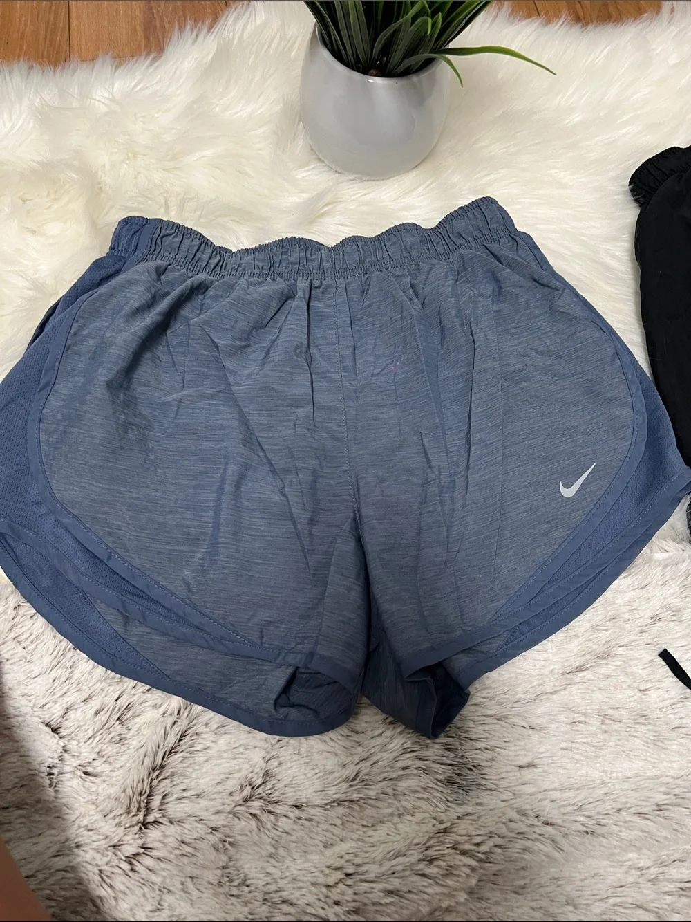 Bundle Nike woman Black Athletic Shorts with Red Trim